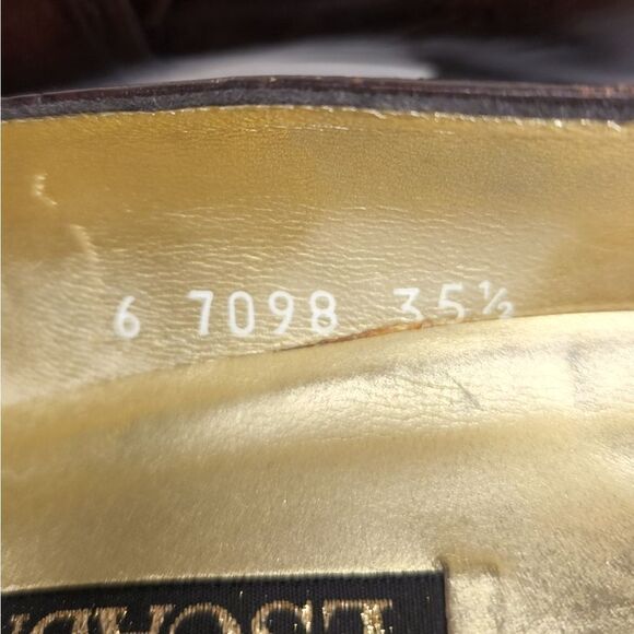 80s Escada Suede Leather Pumps - Picture 11 of 14